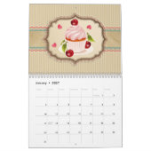 Agenda voor koeken en cupcakes kalender (Jan 2027)
