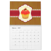 Agenda voor koeken en cupcakes kalender (Feb 2027)
