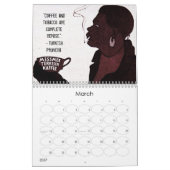  agenda voor koffie-advertenties kalender (Mar 2027)