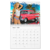 Agenda voor meisjes en auto's kalender (Mar 2027)