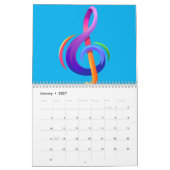 Agenda voor muziekliefhebbers kalender (Jan 2027)