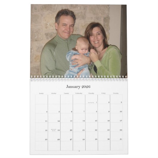 Agenda voor oma Patsy Kalender (Jan 2026)