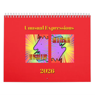 agenda voor ongebruikelijke expressies kalender