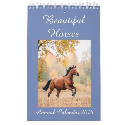 Agenda voor paarden 2018 kalender (Hoes)