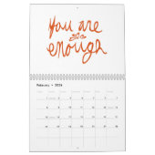 Agenda voor positieve bevestigingen kalender (Feb 2026)