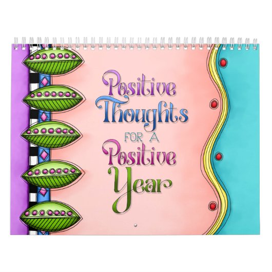 Agenda voor positieve gedachten kalender (Hoes)