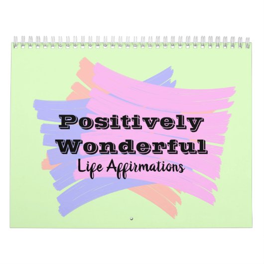 Agenda voor positieve levensteigers kalender (Hoes)