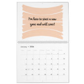 Agenda voor positieve levensteigers kalender (Jan 2026)