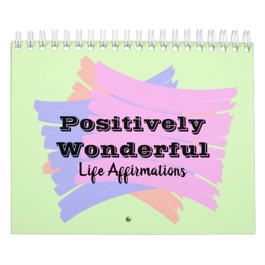 Agenda voor positieve levensteigers kalender (Hoes)