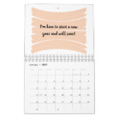 Agenda voor positieve levensteigers kalender (Jan 2027)