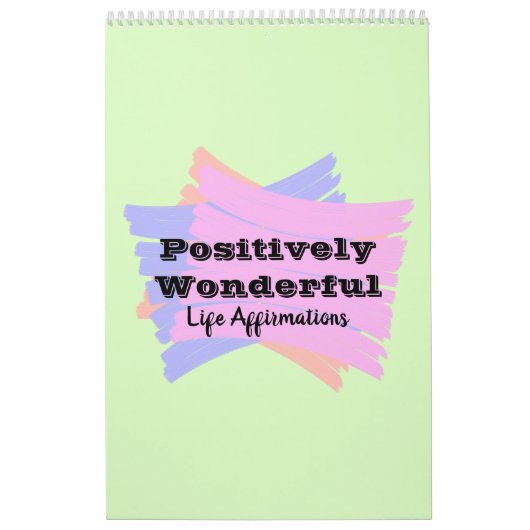 Agenda voor positieve levensteigers kalender (Hoes)
