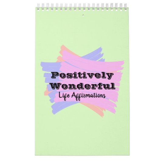 Agenda voor positieve levensteigers kalender (Hoes)