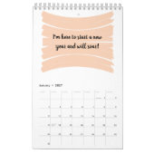 Agenda voor positieve levensteigers kalender (Jan 2027)