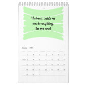 Agenda voor positieve levensteigers kalender (Mar 2026)