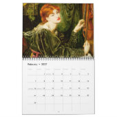 Agenda voor Raphaelite 2012 Kalender (Feb 2027)