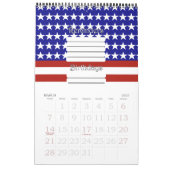 Agenda voor sterren en strips kalender (Mar 2027)