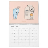 Agenda voor tandheelkunde en Cartoons Kalender (Mar 2026)