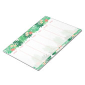 Agenda voor Tropische weekplanning Notitieblok (Schuin)