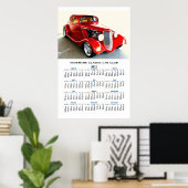  agenda voor verzamelaarsclub poster (Thuiskantoor)