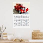  agenda voor verzamelaarsclub poster (Keuken)