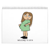 Agenda voor Zwangerschap 2016 Kalender (Hoes)