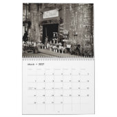 Agenda voor zwart-wit 2012 kalender (Mar 2027)