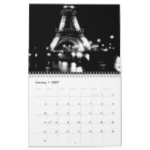 Agenda voor zwart-wit 2013 kalender (Jan 2027)