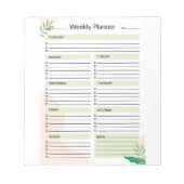 Agenda Weekplanner Organisator Takenlijst Notitieb Notitieblok (Voorkant)