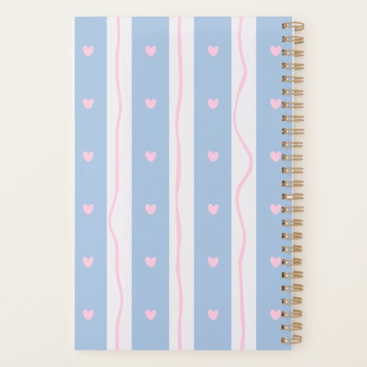 Agenda, wild hearts planner  (Achterkant)