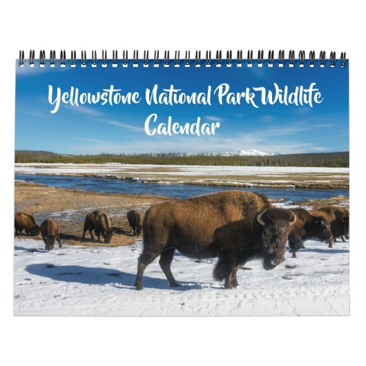 Agenda Yellowstone middelgroot formaat - Natuurkal Kalender (Hoes)