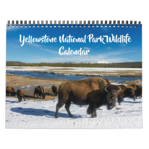 Agenda Yellowstone middelgroot formaat - Natuurkal Kalender