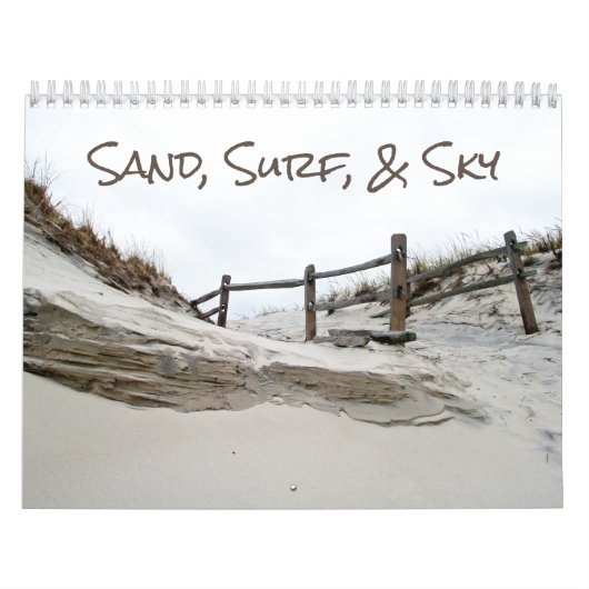 Agenda - Zand, Surf en Sky Kalender (Hoes)