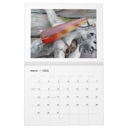 Agenda -  zoutwaterkleuren kalender (Mar 2026)