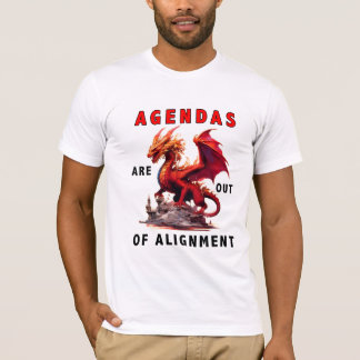 Agenda's zijn niet meer afgestemd op Dragon Shirt