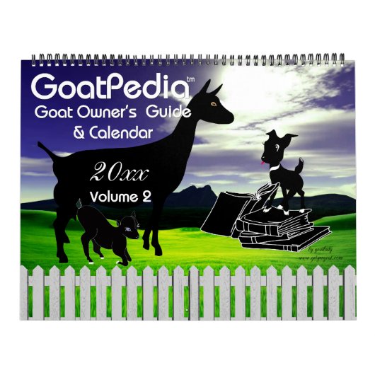 Agendawijzigingen 2015Pedia Goat Owner's Guide Kalender (Hoes)