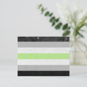 Agender Briefkaart (Staand voorkant)