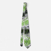 Agender dragon damask - Agender pride flag kleuren Stropdas (Achterkant)