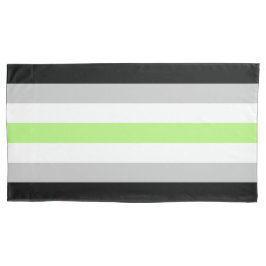 Agender Flag King Pillow Hoesje Kussensloop