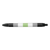 Agender Flag Pen (Voorkant)