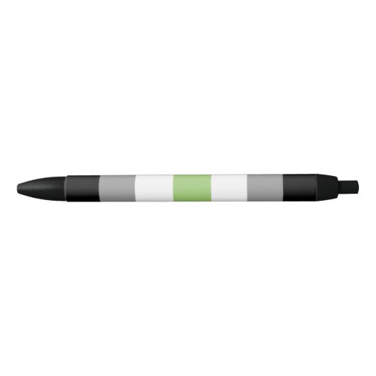Agender Flag Pen (Voorkant)