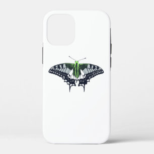 Agender Flag Swallowtail Butterfly Case-Mate iPhone Case