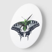 Agender Flag Swallowtail Butterfly Grote Klok (Hoek)