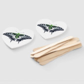 Agender Flag Swallowtail Butterfly Handwaaier (Niet-gemonteerd)