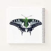 Agender Flag Swallowtail Butterfly Notitieboek (Achterkant)