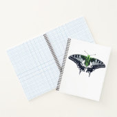 Agender Flag Swallowtail Butterfly Notitieboek (Binnen)