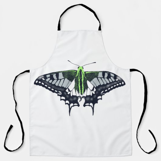Agender Flag Swallowtail Butterfly Schort (Voorkant)