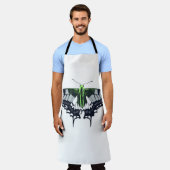Agender Flag Swallowtail Butterfly Schort (Gedragen)