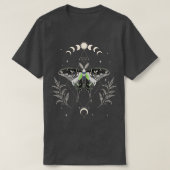 Agender Luna Moth Celestial LGBT Pride Vlag 1 T-shirt (Design voorkant)