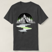 Agender Mountain River T-shirt (Design voorkant)