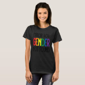 Agender Non Binary Pride Error 404 Gender Not Foun T-shirt (Voorkant volledig)